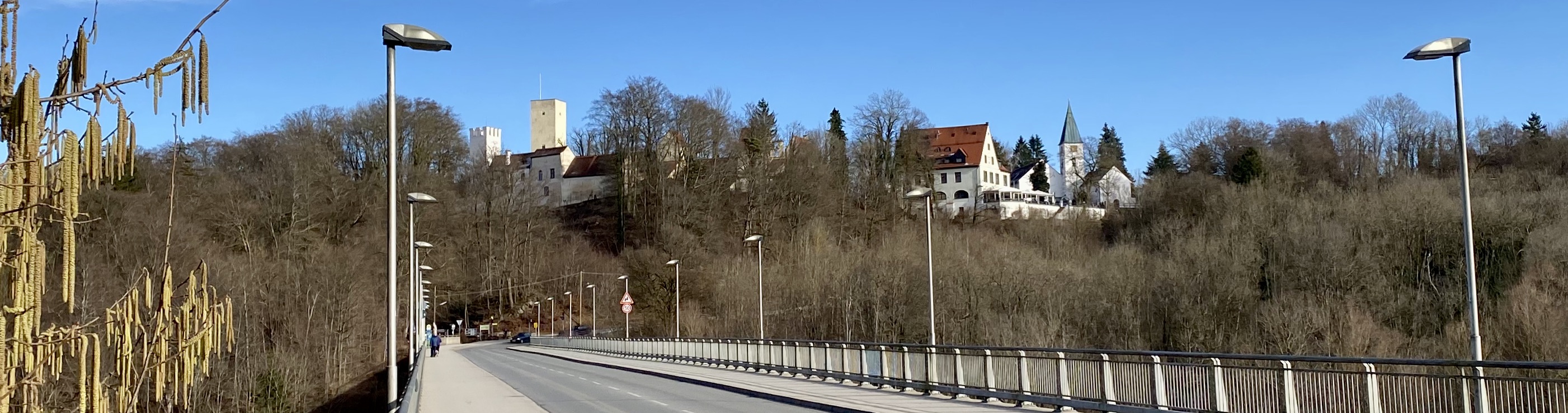 Grünwalder Isar Brücke Far